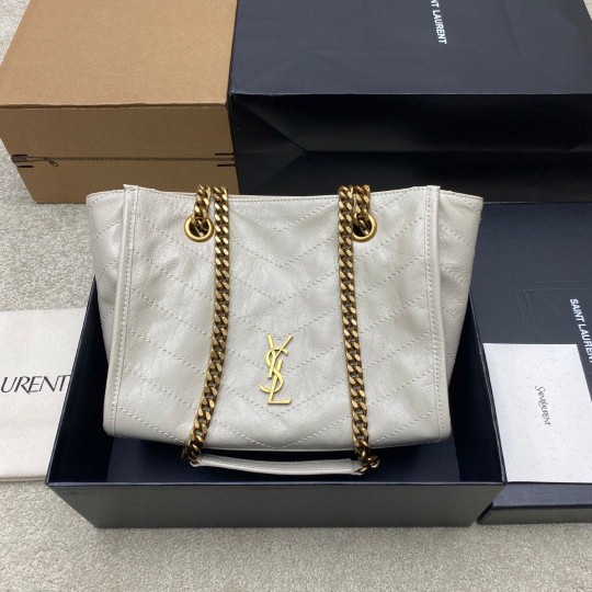 YSL Bag 872680 cream white